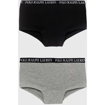 Boxerky Dětské boxerky Polo Ralph Lauren černá barva 4P5018 99X, vel. 134