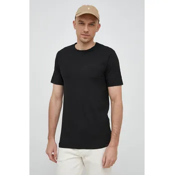 Bavlněné tričko United Colors of Benetton 3JE1J19A5.100. černá 99X, vel. S