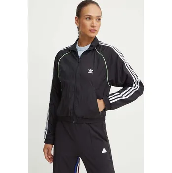 Bunda adidas Originals dámská, černá barva, přechodná, IT9689 99X, vel. S