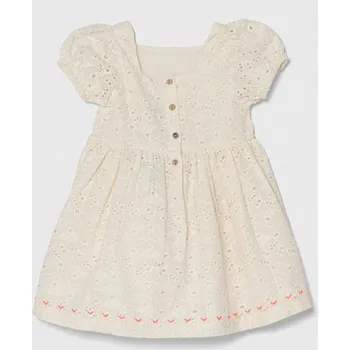 Dámské šaty Dětské bavlněné šaty zippy 3105980301 béžová 01X, vel. 76