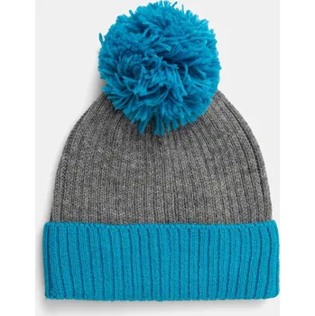 Čepice Čepice z vlněné směsi United Colors of Benetton modrá barva, 6LOWDA014 55X, vel. ONE SIZE