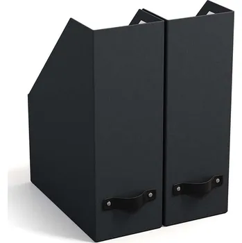 Úložný box Organizér dokumentů Bigso Box of Sweden William 957245633LEA000 šedá 90X