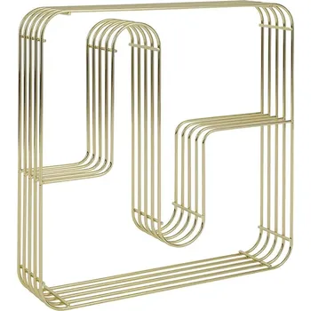 police Nástěnná police AYTM Curva 510580005081 žlutá 18X