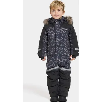 dívčí zimní kombinéza Dětská zimní kombinéza Didriksons BJÄRVEN KDS COV SE 505463 burgundské 83X, vel. 80