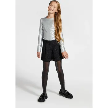 Chlapecké kraťasy Dětské kraťasy Coccodrillo černá barva, s aplikací, ELEGANT PARTY GIRL ZC4119401EPG 99X, vel. 116