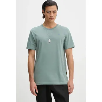 Pánské tričko Bavlněné tričko G-Star Base-s D16411.336 zelená 97C, vel. S