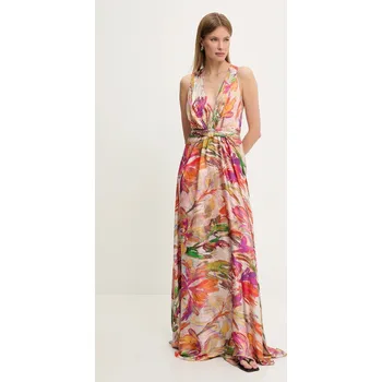 Dámské oblečení Šaty Answear.LAB 58069.TKK oranžová 22X, vel. S