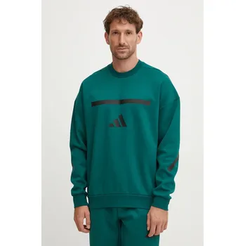 Pánská mikina Mikina adidas ZNE JD1673 zelená 77X, vel. L