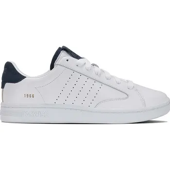 Pánské tenisky Kožené sneakers boty K-Swiss LOZAN KLUB LTH bílá barva, 07263.991.M 00X, EUR 46