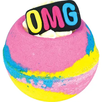 Koupelová sůl Bomb Cosmetics OMG! Šumivá bomba do koupele, 160 g