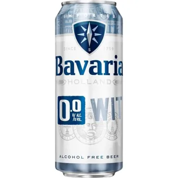Pivo Bavaria Wit 0,5l 0%