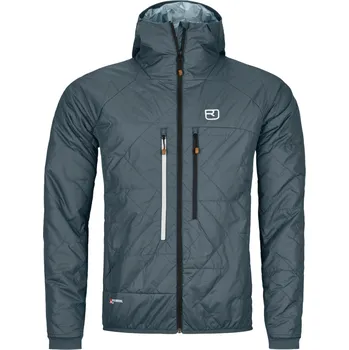 Pánská bunda Ortovox Swisswool Piz Boe Jacket Men's Velikost: L / Barva: tmavě šedá