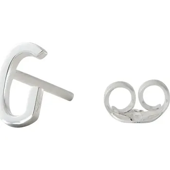 Náušnice Stříbrná náušnice Design Letters 90401000G stříbrná SLV, vel. ONE SIZE