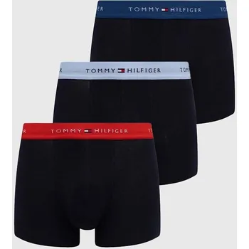 Boxerky Boxerky Tommy Hilfiger 3-pack UM0UM02763 černá 99D, vel. S