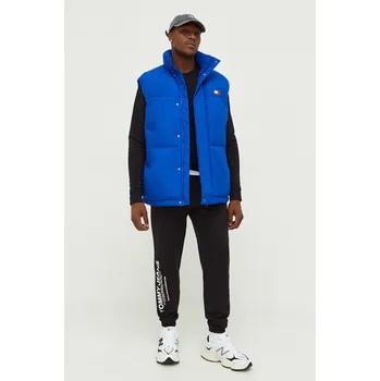 Dámská vesta Vesta Tommy Jeans DM0DM17237 modrá 95X, vel. L