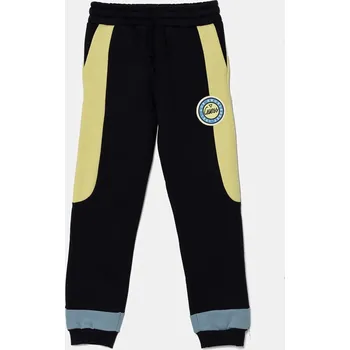 Dámské kalhoty Kalhoty Guess tmavomodrá barva, vzorované, L4BQ13 KCKF2 L4BQ13.KCKF2.9BYH 59X, vel. 122-125