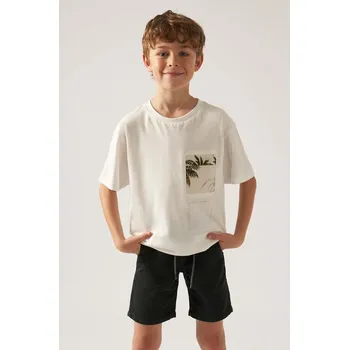 Dětská móda Dětské kraťasy Mayoral 6287.7E.Junior.PPYH černá 99X, vel. 160