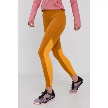 Dámské legíny Legíny Reebok GU3278 dámské, oranžová barva, hladké 22X, vel. S