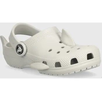 Dámská obuv Dětské pantofle Crocs Classic IAM Shark Clog 210014.Classic.IAM.Shar šedá 90X, EUR 19/20