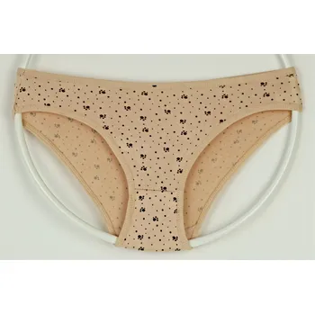 Kalhotky TIMANNI Bambusové kalhotky vzor 518 Velikost: L - XL, Barva: hnědá