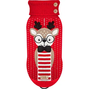 Obleček pro psa MILK&PEPPER Svetr pro psy Algar Rouge Velikost: 38