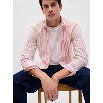 Pánská noční košile GAP Pánská Košile classic oxford standard 585732-04 Velikost: XS Tričko zdarma při nákupu nad 3000,-!