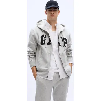 Pánská mikina GAP Pánská Mikina fleece s logem 851516-19 Velikost: M Tričko zdarma při nákupu nad 3000,-!