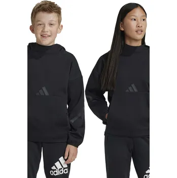 Chlapecká mikina Dětská mikina adidas J Z.N.E. HD JF2489 černá 99X, vel. 128