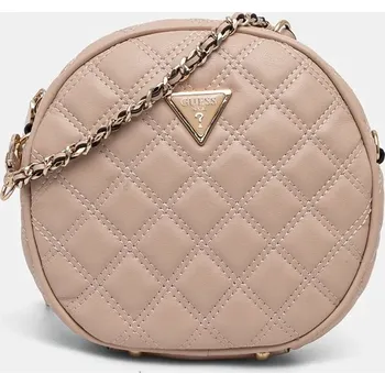 Kabelka Guess GIULLY béžová barva, HWQG87 48700 HWQG87.48700 08X, vel. ONE SIZE