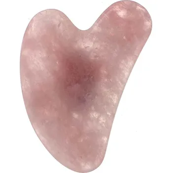 Masážní přístroj Masážní destička na obličej Danielle Beauty Gua Sha Rose Quartz DC0003PK vícebarevná MLC