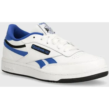 Chlapecká obuv Dětské kožené sneakers boty Reebok Classic Club C bílá barva, 100075081 00X, EUR 36.5