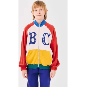 Chlapecká mikina Dětská bavlněná mikina Bobo Choses s potiskem, 224AC057 vícebarevná MLC, vel. 110