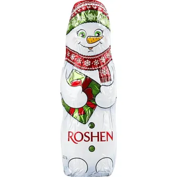 Čokoláda Mléčná čokoláda "Sněhulák" 45g Roshen