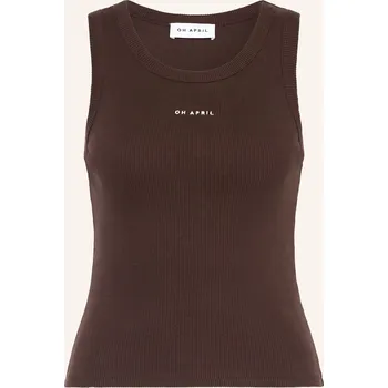 Oh April Dámský Top Dara, tmavě hnědá, 36