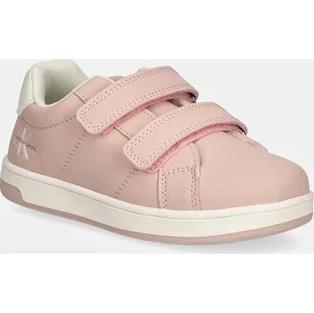 Dívčí tenisky Dětské sneakers boty Calvin Klein Jeans růžová barva, V1A9-80972 V1A9.80972. 30X, EUR 28