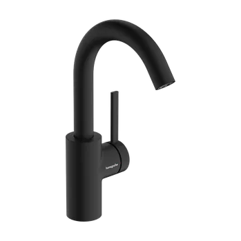 Vodovodní baterie Hansgrohe Zesis S - Umyvadlová baterie 210 CoolStart s otočným výtokem bez odtokové soupravy, černá matná 74741670