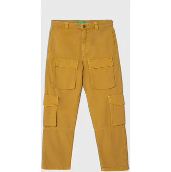 Dětské rifle United Colors of Benetton 45BJCF02V.G.Seasonal žlutá 18X, vel. 122