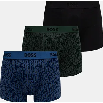 Pánská móda Boxerky BOSS 3-pack 50524595 černá 99E, vel. S