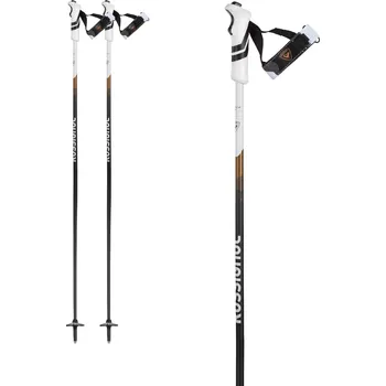 Sjezdová hůlka Dámské lyžařské hole Rossignol Electra Premium Carbon Clip Black