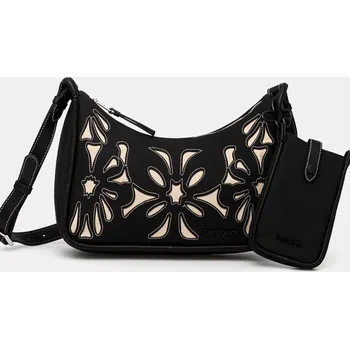 Kabelka Kabelka Desigual SYBILLA NEW MEDLEY černá barva, 24WAXP73 99X, vel. ONE SIZE