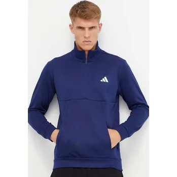 Dámská mikina Tréninková mikina adidas Performance IM1772 modrá 95X, vel. S