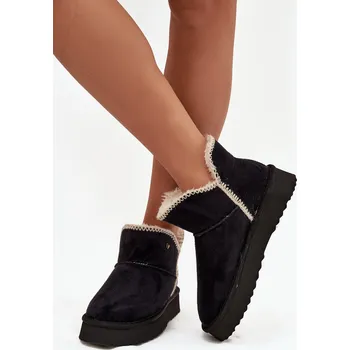 Dámská zimní obuv Dámské sněhule na platformě Wrangler 20253093.IKU Barva: Černá, Velikost: 40