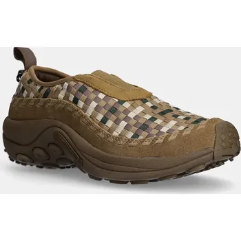 Dámské polobotky Boty Merrell 1TRL Jungle Moc Evo Woven Se dámské, zelená barva, J007284 81X, EUR 37