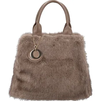 Módní dámská kabelka do ruky Máia, hnědo-šedá