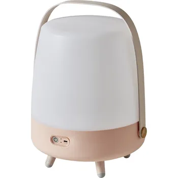 Stojací lampa LED lampa s reproduktorem Kooduu LPSLR růžová 39X