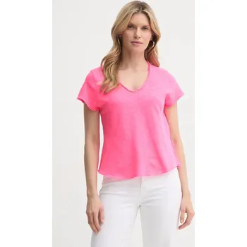 Pánské tričko Bavlněné tričko American Vintage SON02AGE25 růžová 30X, vel. M