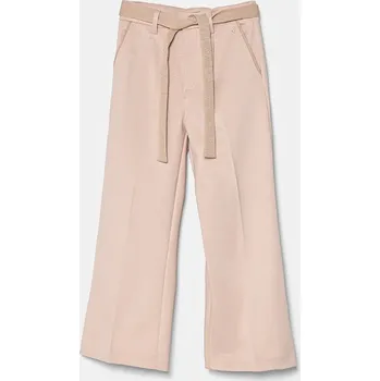 Chlapecké kalhoty Dětské kalhoty United Colors of Benetton růžová barva, hladké, 461BCF042 461BCF042.G.Seasonal 39X, vel. 168