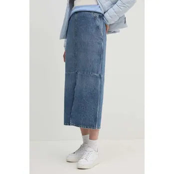 Dámská sukně Džínová sukně Tommy Hilfiger WW0WW42582 modrá 55J, vel. 38