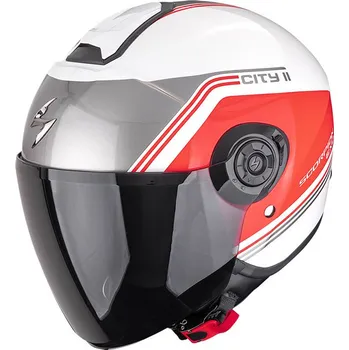 Motodoplněk SCORPION přilba EXO-CITY II Vita white/red - M