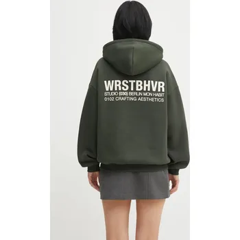 Dámská mikina Mikina WRSTBHVR Studio, XL, zelená, 79X